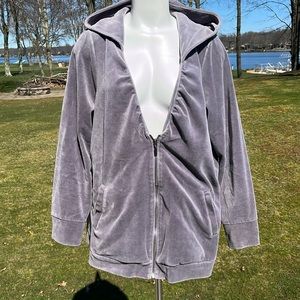 Seven 7 jeweled velour sweatshirt 22/24